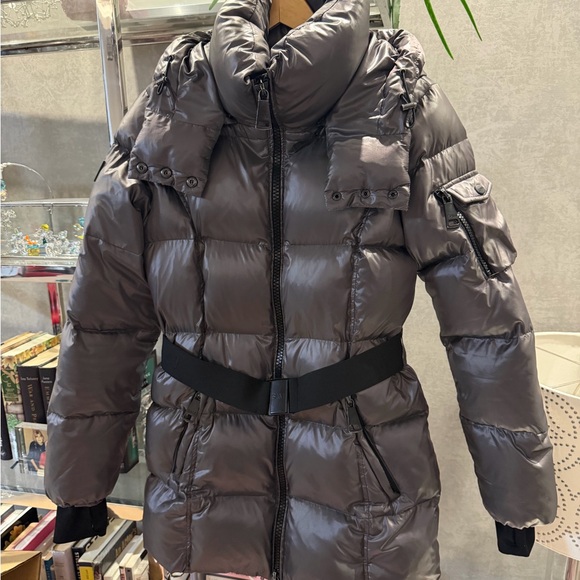 SAM. Jackets & Blazers - SAM. Metallic Gray Puffer Jacket $650 retail